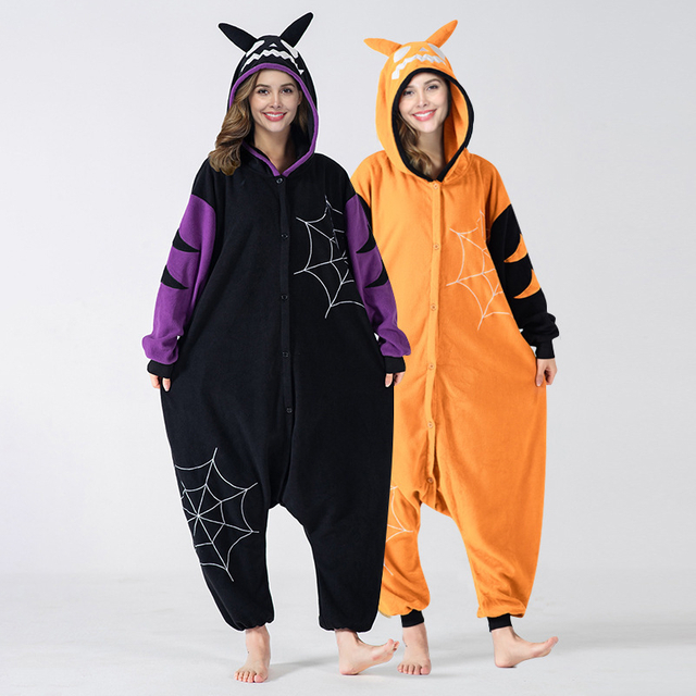 Lady onesie for christmas sleepwear pajamas jumpsuit printed winter hoodies christmas pjs rompers for women