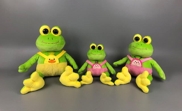 Wholesale Custom New Design Stuffed Animal Frog Plush Toy