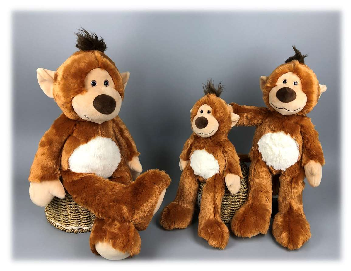 High quality custom plush monkey soft toy stuffed toy