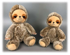 Customized ECO friendly plush sloth soft stuffed sloth toy