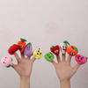 Finger Puppets Set Baby 10 pcs Animals Plush Doll Hand Cartoon Family Hand Puppet Cloth theater Educational Toys for Kids Gifts