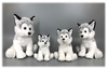 Stuffed animal plush soft wolf toys plush husky toys