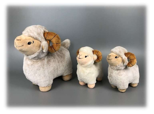 Wholesale Custom Stuffed Animal Plush Doll Sheep Soft Toys