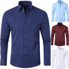 2023 Wholesale Men's shirt Non-ironing anti-wrinkle stretch business thin long sleeve shirt for men