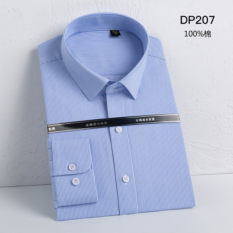 High Quality Shirts Men's Non Iron Dress Shirt Office Formal Shirts for Man