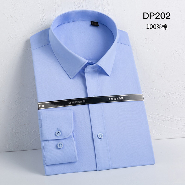 High Quality Shirts Men's Non Iron Dress Shirt Office Formal Shirts for Man