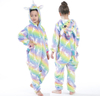 Children Animal Unicorn Onesie Costume Girl Flannel Sleepwear pajamas For Girls